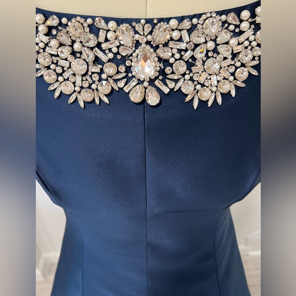 Carolina Herrera Embellished A-Line Gown - Picture 7 of 15